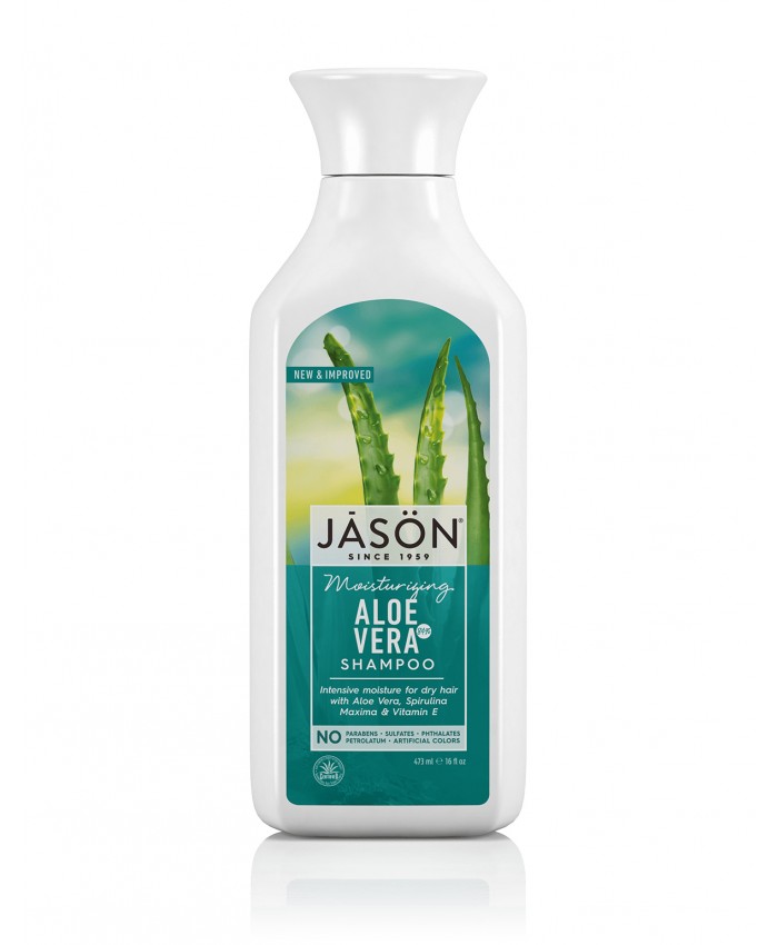 Jason Σαμπουάν με Βιολογική Aloe Vera 84% για Ξηρά & Αφυδατωμένα Μαλλιά 473ml