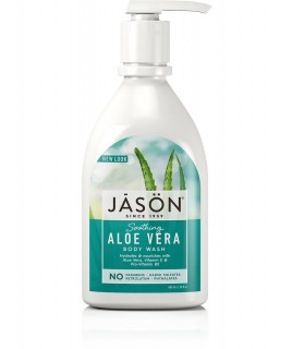 Jason Αφρόλουτρο με βιολογική καταπραϋντική Αλόη Βέρα 900ml