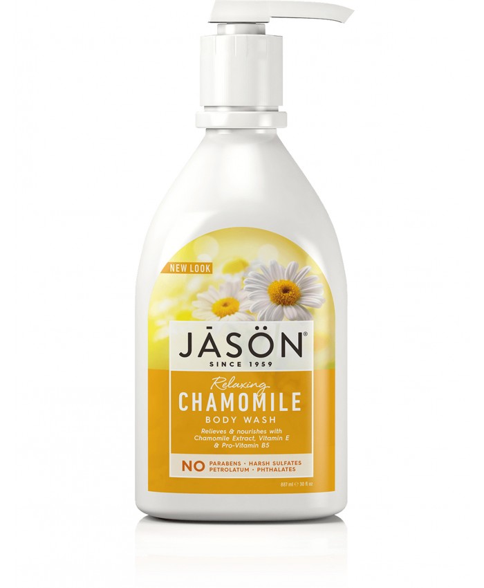 Jason Αφρόλουτρο με βιολογικό χαλαρωτικό Χαμομήλι 887ml