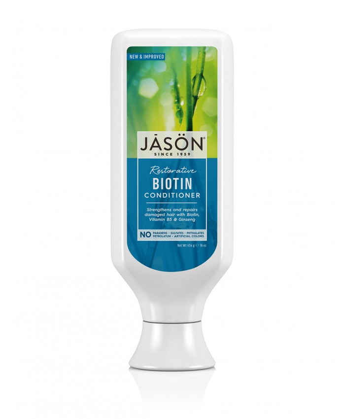 Jason Restorative Biotin Conditioner Strengthens and Repairs Damaged Hair 473ml
