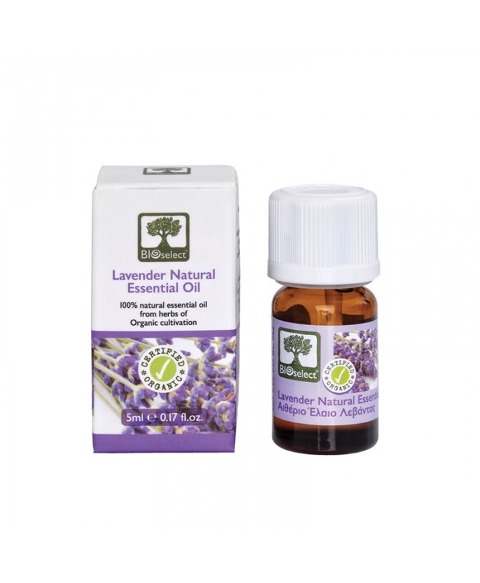 Bioselect Organics Αιθέριο Έλαιο Λεβάντα 5ml
