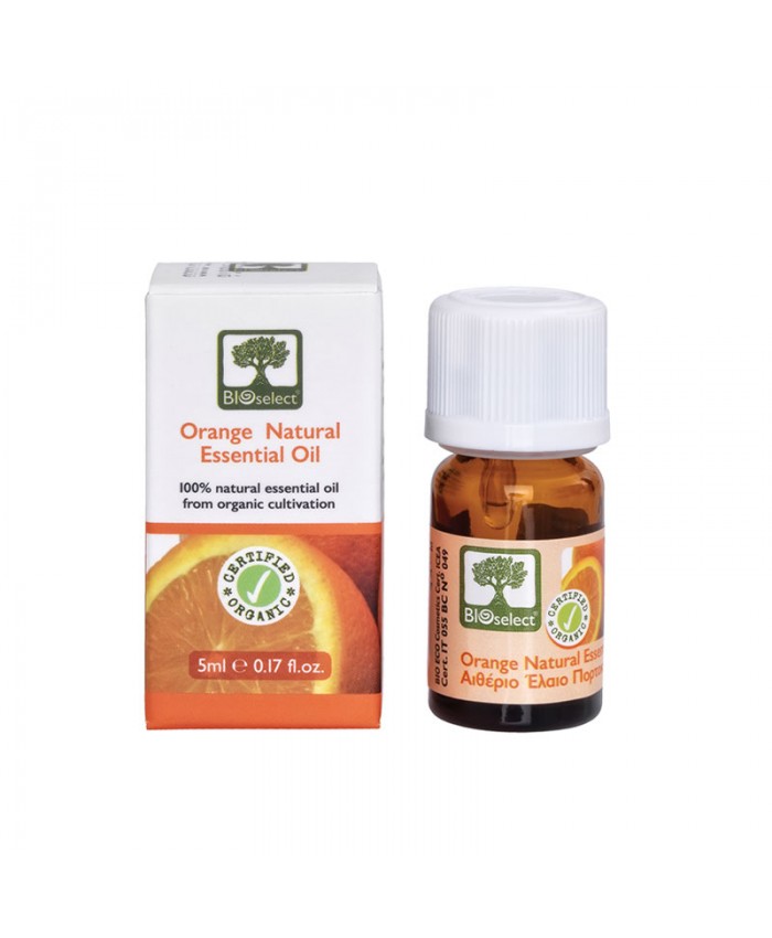 Bioselect Organics Αιθέριο Έλαιο Πορτοκάλι 5ml
