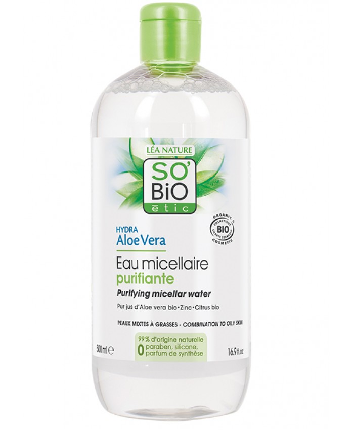 So Bio Micellaire Purifying Λιπαρή/Μεικτή επιδερμίδα 500ml