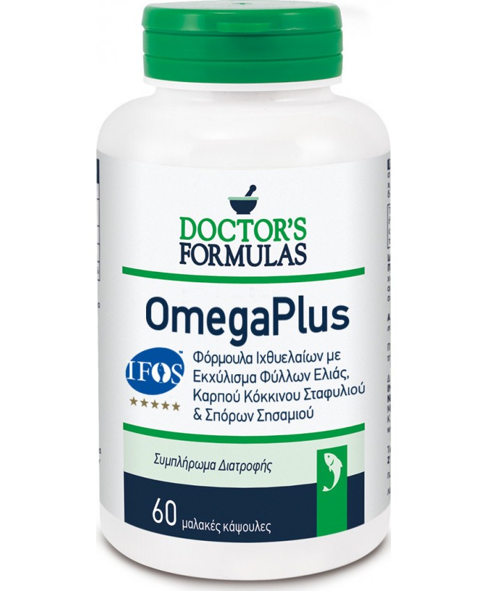 Doctor's Formulas OmegaPlus 60 μαλακές κάψουλες