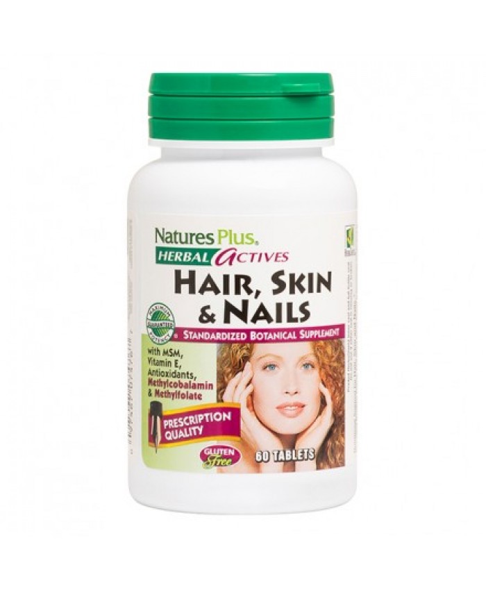 Nature's Plus Hair Skin and Nails 60tabs