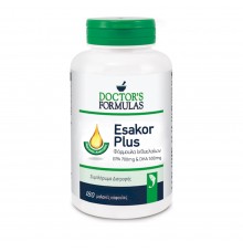 Doctor's Formulas Esakor Plus EPA 700mg - DHA 500mg 180 μαλακές κάψουλες