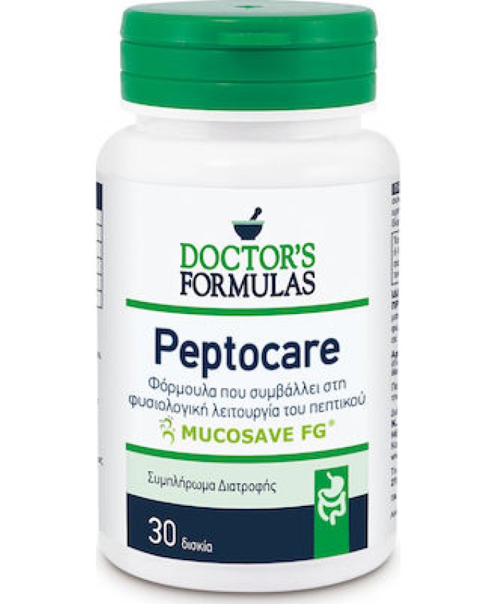 Doctor's Formulas Peptocare 30 κάψουλες