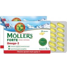 Moller's Forte Omega-3 30 κάψουλες Συμπληρωματα