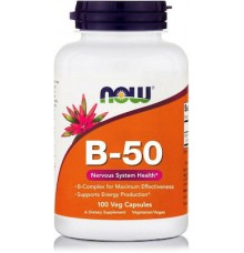 Now Foods B-50 100 φυτικές κάψουλες