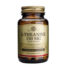 Solgar L- Theanine 150mg 60 φυτικές κάψουλες Συμπληρωματα