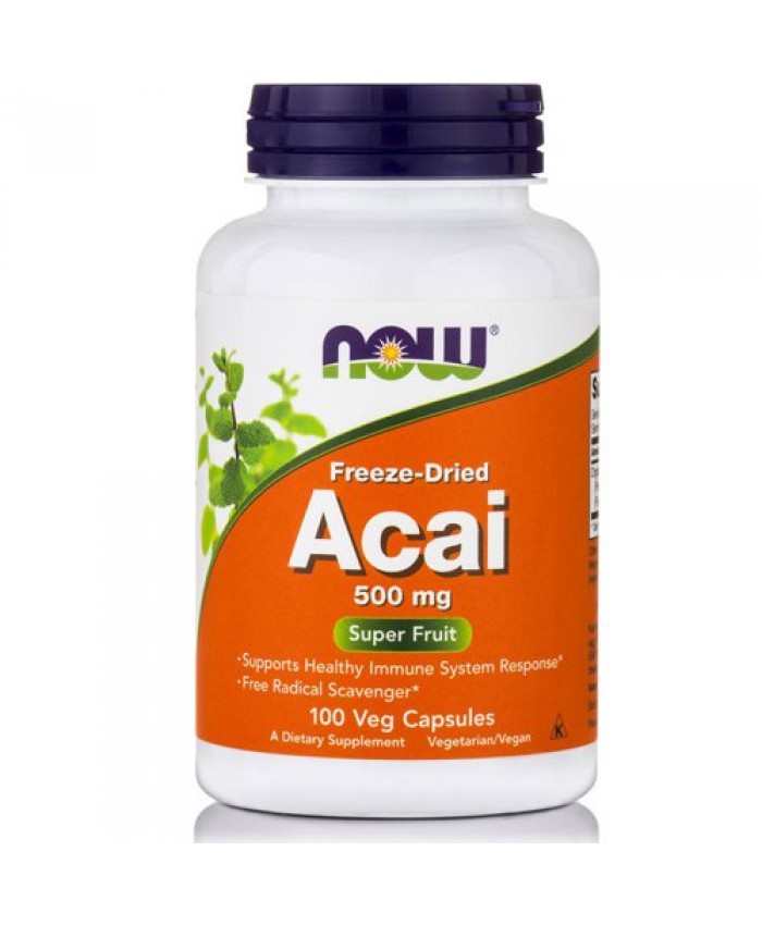 Now Foods ACAI 500mg 100vcaps Now Foods