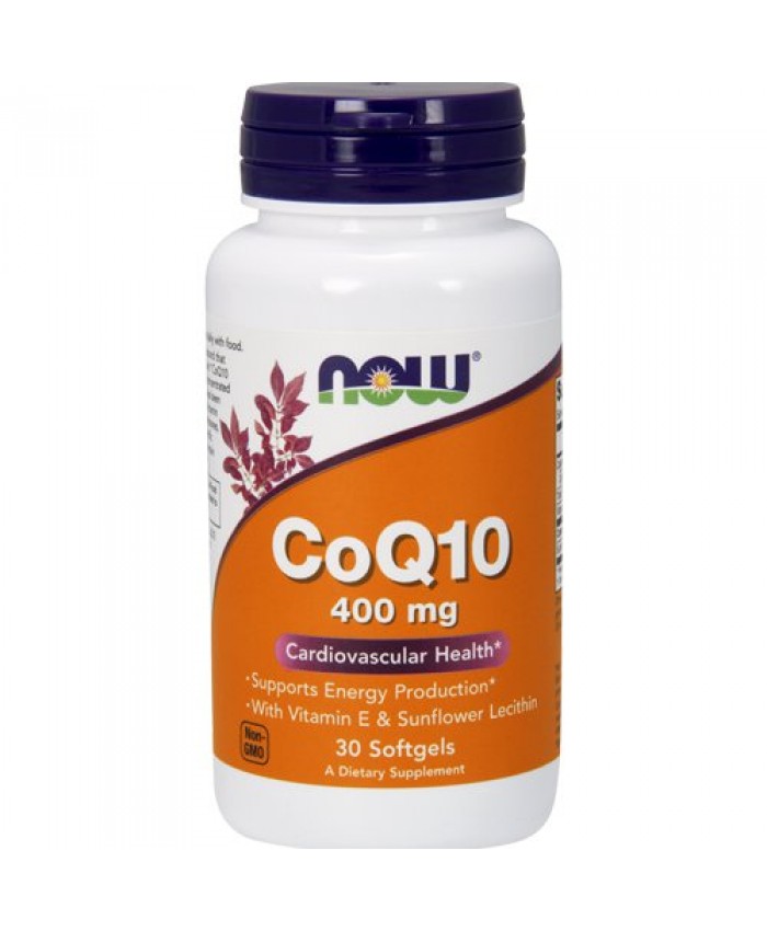 CoQ10 30mg 120vcaps Now Foods