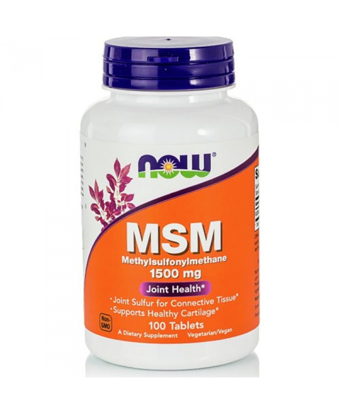 Now Foods Msm 1500mg 100 ταμπλέτεςs