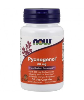 PYCNOGENOL 30mg 30caps Now Foods