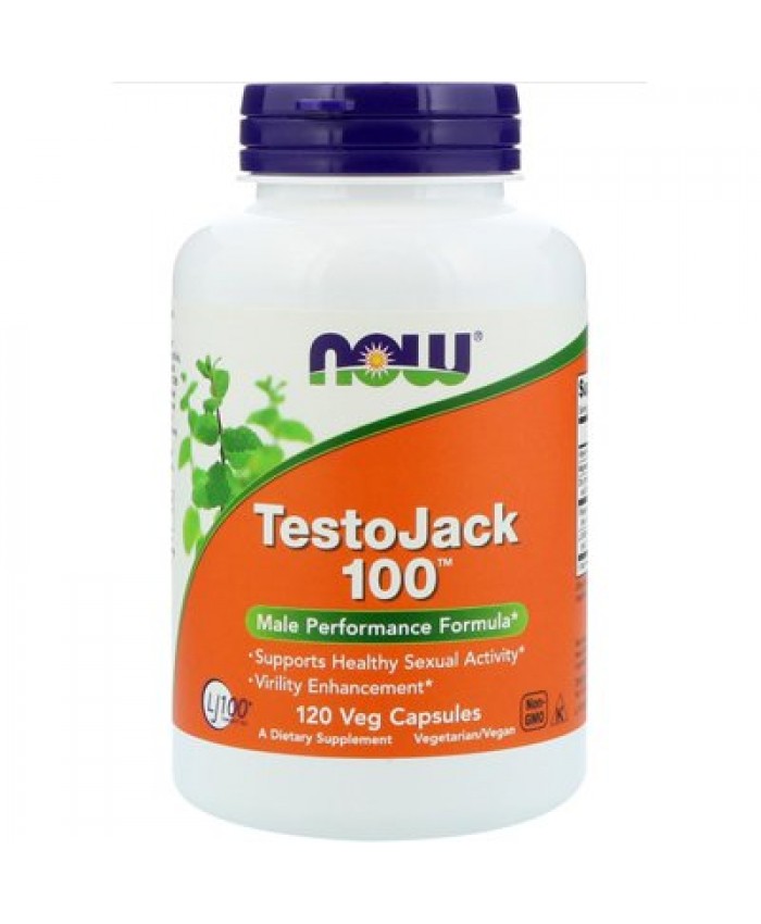 Now Foods Testo Jack 100 60 ταμπλέτες Now Foods