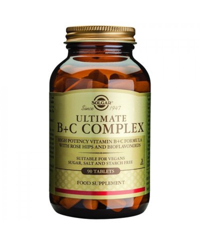 Solgar Ultimate B+C Complex 90 ταμπλέτες Solgar