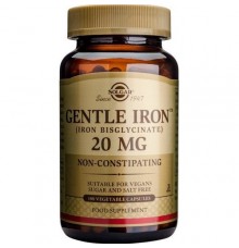 Solgar Gentle Iron 20mg 180 φυτικές κάψουλες Solgar