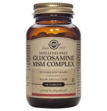 Solgar Glucosamine Msm Complex 60 ταμπλέτες Solgar