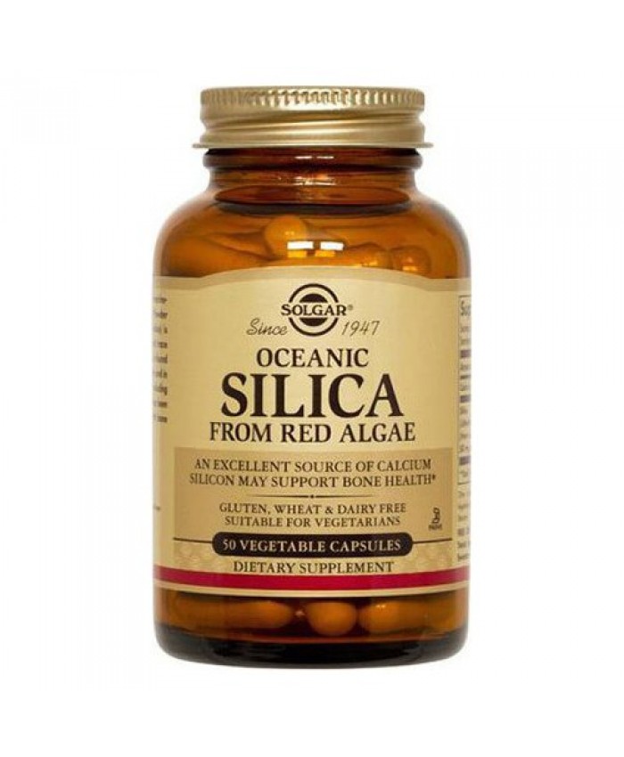 Solgar Oceanic Silica 25mg 50 φυτικές κάψουλες Solgar