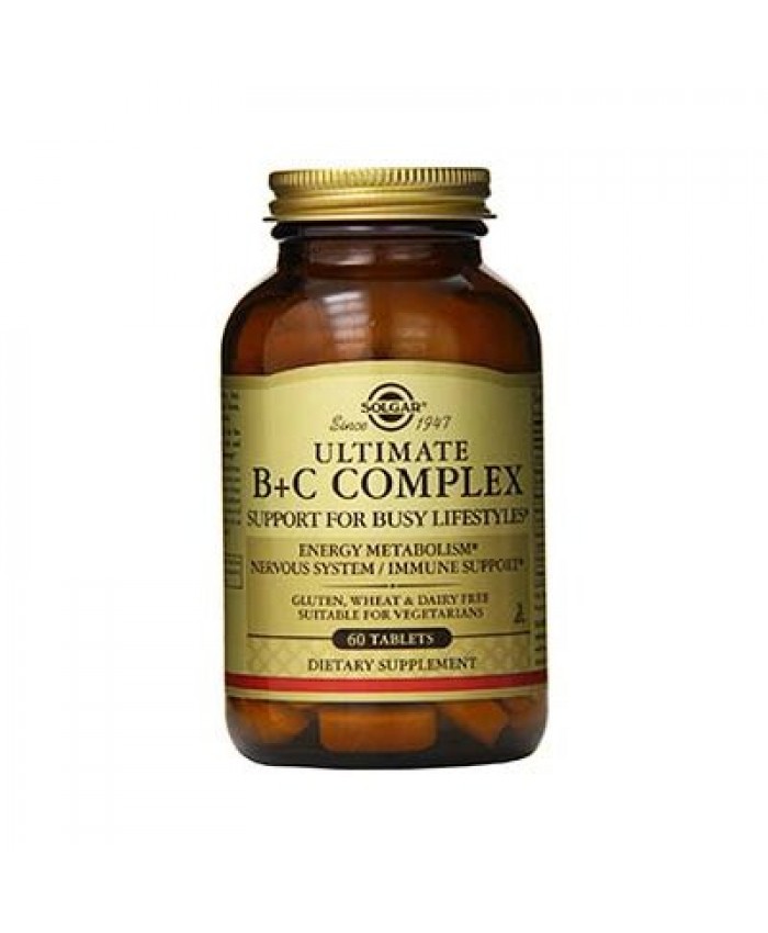 Solgar Ultimate B+C Complex 60 ταμπλέτες Solgar