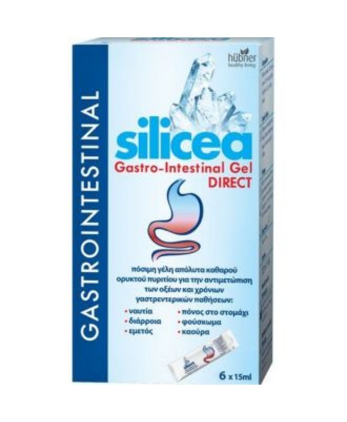 Hubner Silicea Gastro-Intestinal Gel Direct 6x15ml