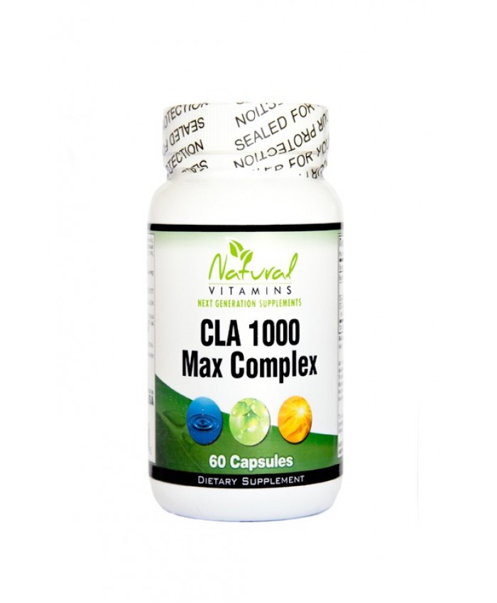 Natural Vitamins CLA Formula 1000mg with Fish Oil 60tabs