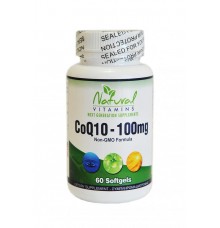 Natural Vitamins CoQ10 100mg 60 sgels