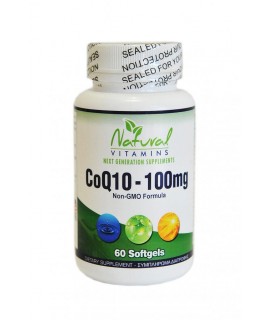 Natural Vitamins CoQ10 100mg 60 sgels