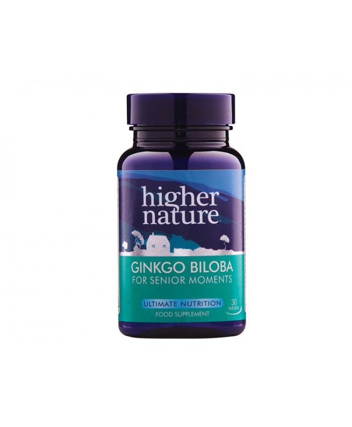 Higher Nature Ginkgo Biloba 6000mg 30vcaps