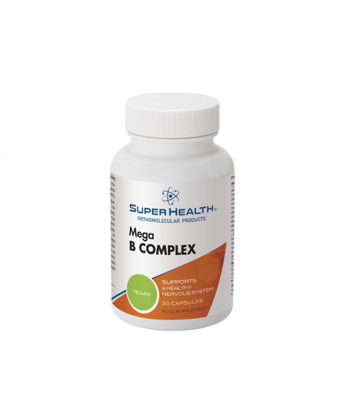 Super Health Mega B Complex 30caps
