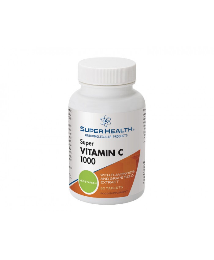 Super Health Vitamin C 1000 30tabs