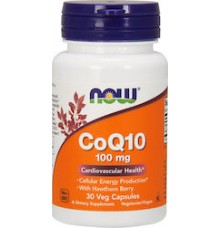 CoQ10 100mg 30vcaps Now Foods