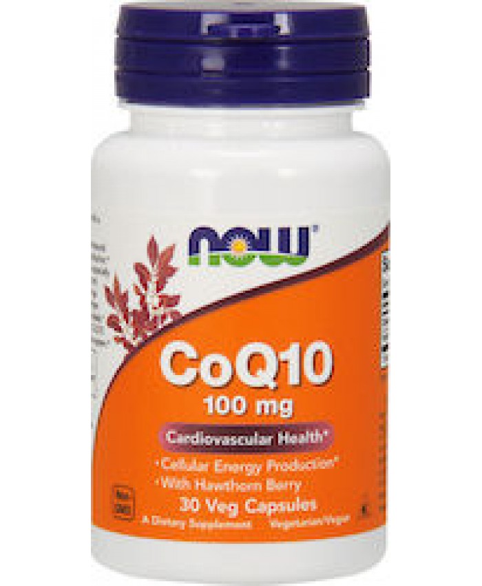 CoQ10 100mg 30vcaps Now Foods