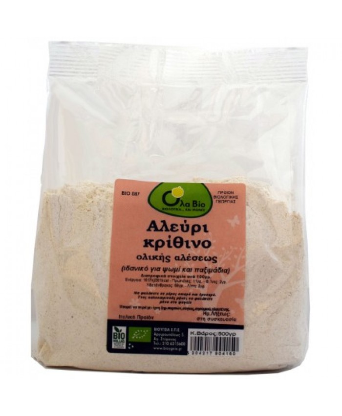 ΑΛΕΥΡΙ ΚΡΙΘΑΡΙΟΥ ΒΙΟ 500gr