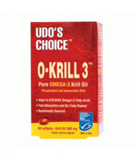 Flora Udo's Choice O-Krill 3 60 μαλακές κάψουλες