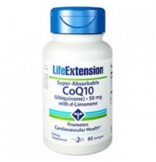 Life Extension Super-Absorbable CoQ10 with d-Limonene 50mg 60 μαλακές κάψουλες