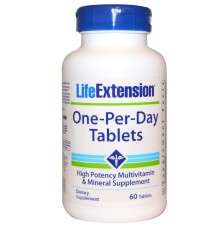Life Extension One Per Day 60 ταμπλέτες