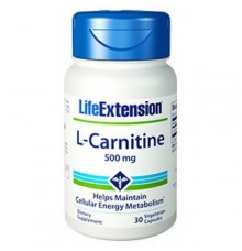 Life Extension L-Carnitine 500mg 30 κάψουλες
