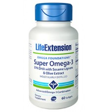 Life Extension Super Omega-3 EPA/DHA 60 μαλακές κάψουλες