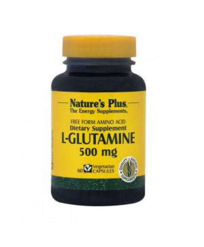 Nature's Plus L-Glutamine 500mg 60vcaps