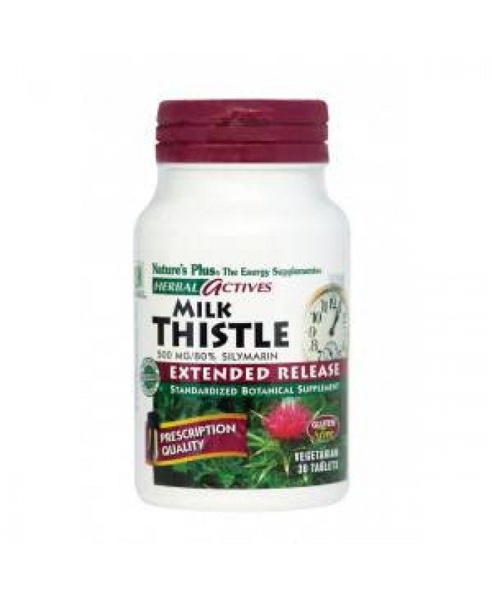 Nature's Plus Milk Thistle Extended Release 500mg 30tabs
