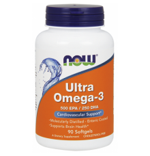 Now Foods Ultra Omega-3 90 μαλακές κάψουλες Now Foods