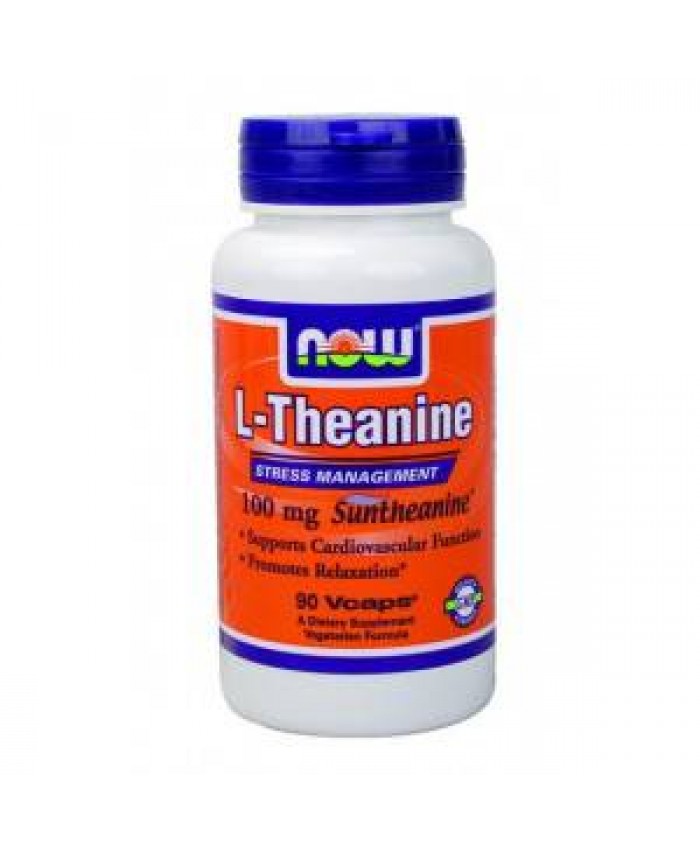 Now Foods L-Theanine 100mg 90 φυτικές κάψουλες Now Foods