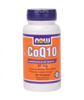 Now Foods CoQ10 30mg 60 φυτικές κάψουλες Now Foods