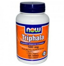 TRIPHALA 500mg 120tabs Now Foods