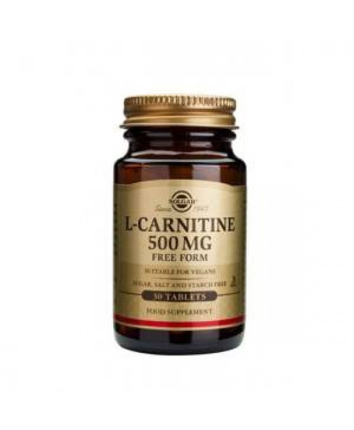 L-CARNITINE 500mg tabs 30s Solgar