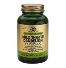 Solgar Milk Thistle Dandelion Complex 50 φυτικές κάψουλες Solgar