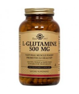 Solgar L-Glutamine 500mg 50 φυτικές κάψουλες