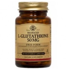 Solgar L-Glutathione 50mg 30 φυτικές κάψουλες