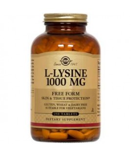 Solgar L-Lysine 1000mg 50 ταμπλέτες Solgar
